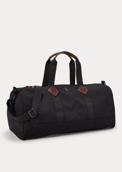 Bolsos De Lona Polo Ralph Lauren Hombre Negros - Lightweight Mountain - LVJAT1792